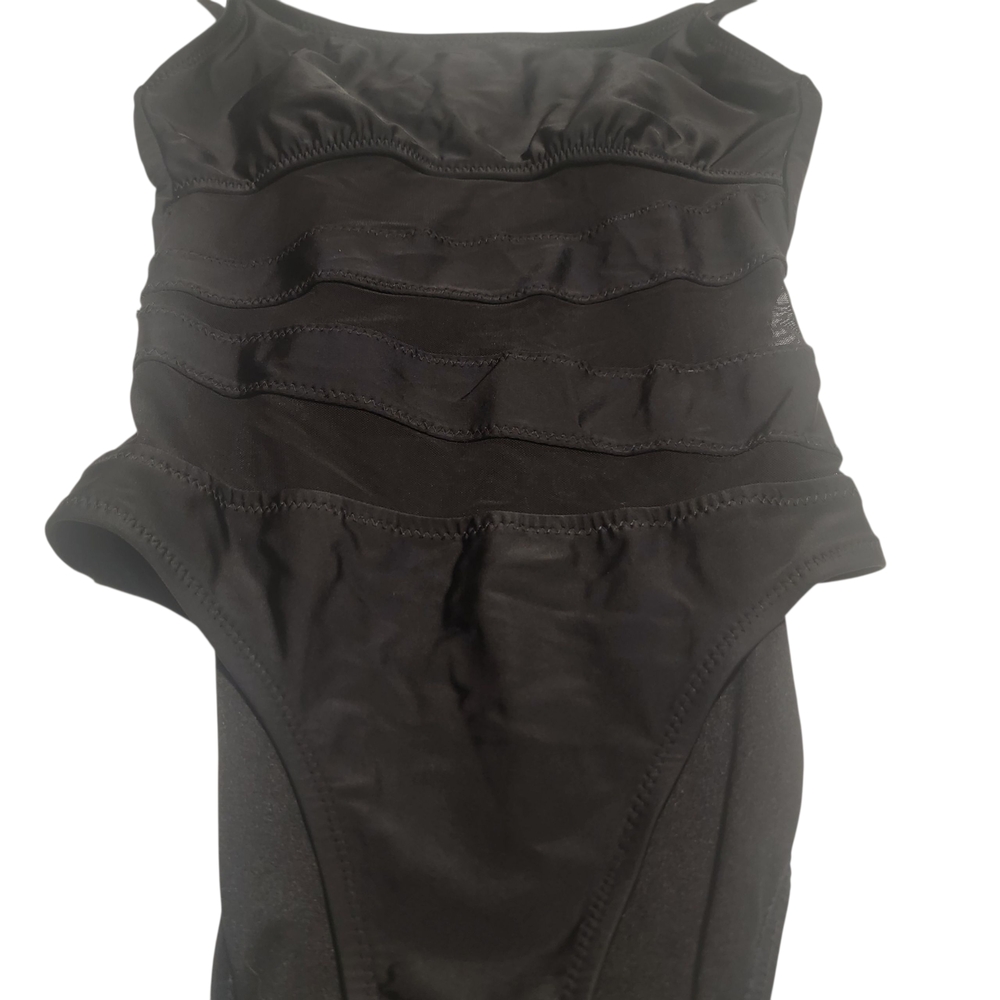 Shade & Shore Black One-Piece Swimsuit